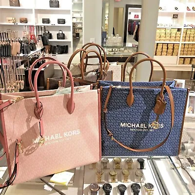 Michael Kors Mirella Large Tote Crossbody Shoulder Handbag Purse Messsenger Var. • $173