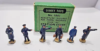 Dinky - Hornby Dublo OO - Set Of 6 X Station Staff Figures • £29.50