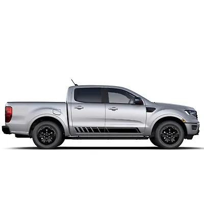 Side Stripes For Ford Ranger Lariat XL XLT Decal Racks Door Sticker Graphic 2022 • $123.08