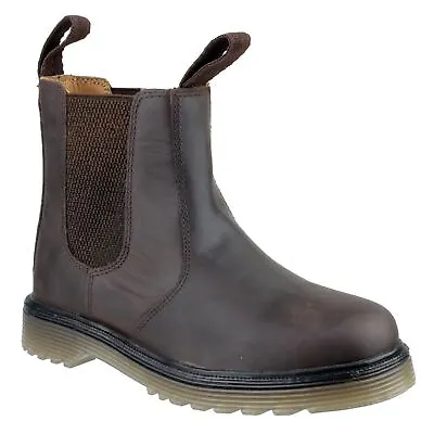 Amblers CHELMSFORD Mens Ladies Brown Dealer Boot |3-15| • £47.95