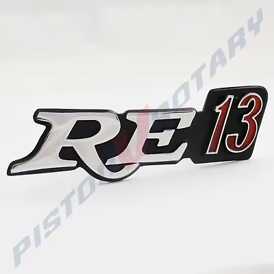 RE13 Grille Badge Metal NEW For Rotary MAZDA 10A 13B 12A RX4 RX3 RE 13 Savanna • $39.95