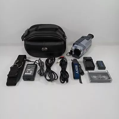 Sony Handycam DCR-TRV250  Digital 8 Camcorder With Nightshot Tested & Works • $162