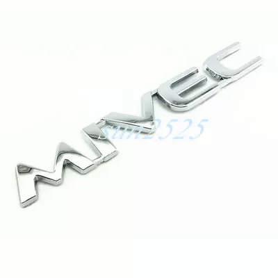 Chrome MIVEC Car Rear Trunk Badge Emblem Sticker For Mitsubishi Ralliart • $12.75