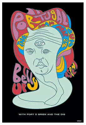 $25 • Buy Scrojo Portugal The Man Port O Brien The Dig Belly Up Aspen Poster Portugal_1003