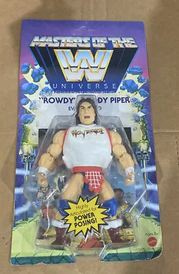 Masters Of The WWE Universe Rowdy Roddy Piper - Evil Hot Rod Unpunched • $4.99