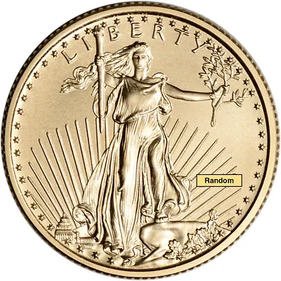 American Gold Eagle (1/4 Oz) $10 - BU - Random Date • $648.09