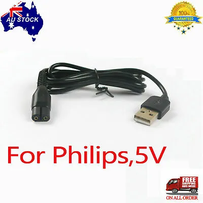 $7.97 • Buy Charger For Philips Shaver A00390 5V USB Battery Cable S301 310 330 Car Adapter