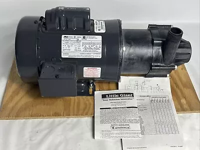 Little Giant TE-7-MD-CK Magnetic Drive Pump 587600 3/4 HP 115/230V • $1519.99