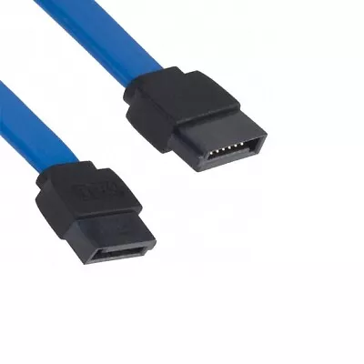 BLUE SATA Internal Cable Straight To Straight 20 Inch • $1