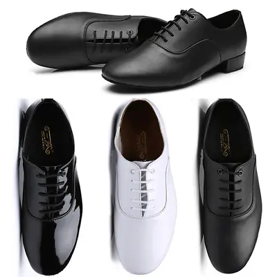 2022 White Black Men's Ballroom Dance Shoes Latin Dance Shoes Hot • $37.59