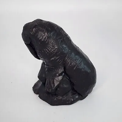 Vintage Canadian Coal Walrus Figurine 3.75 Inches • $25