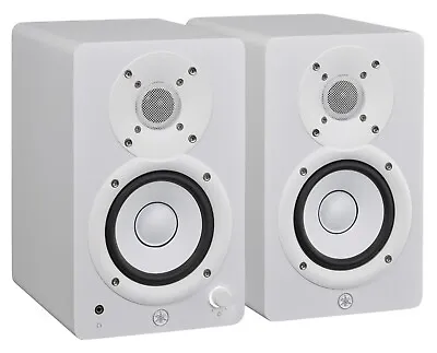 Yamaha HS4 Monitor Speakers In White • £324