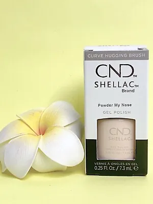 CND Shellac UV Gel Polish - Powder My Nose 0.25oz • $26.96