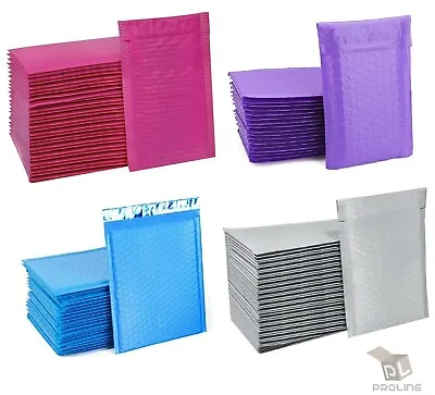 Any Size Poly Bubble Mailers Shipping Mailing Padded Bags Envelopes Color • $8.95