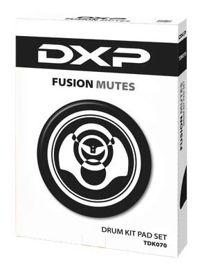 DXP TDK070 Fusion Drum Kit Rubber Tom Mute Pads Set 10 12 14 14 20 + Cymbals • $99