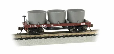 Bachmann N Scale 15554 U S Military - OLD-TIME WATER TANK CAR HH • $19.99