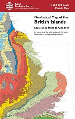£6.59 • Buy Geological Map Of The British Islands - An Overview O... By British Geological S
