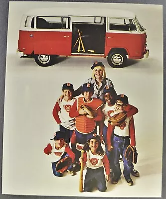 1976 Volkswagen Station Wagon Brochure Sheet Bus Van Excellent Original 76 VW • $12.95