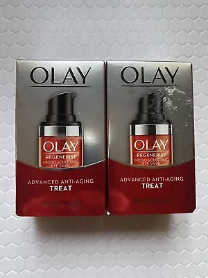 $39.34 • Buy 2-Pack Olay Regenerist Micro-Sculpting Eye Swirl Cream - 0.5oz / 15ml Ea New