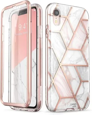 $20 • Buy I-Blason Cosmo Full-Body Glitter Bumper Case For IPhone XR  6.1   2018  Marble,