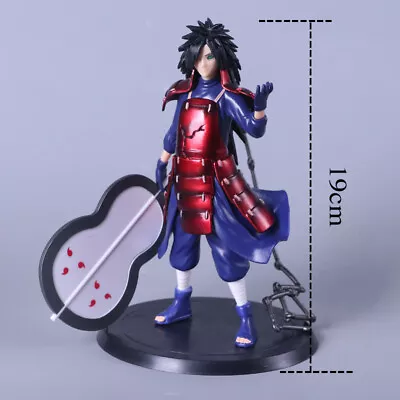 Anime Naruto Uchiha Madara 6''  Action Figure Collectible Model Doll Gift Toy • £15.98