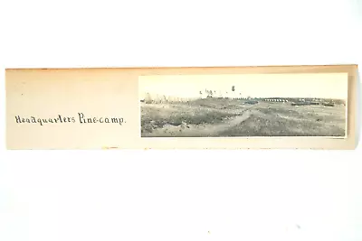 Pine Camp Fort Drum New York Military Panorama 5th Reg Historic Military Photo • $105