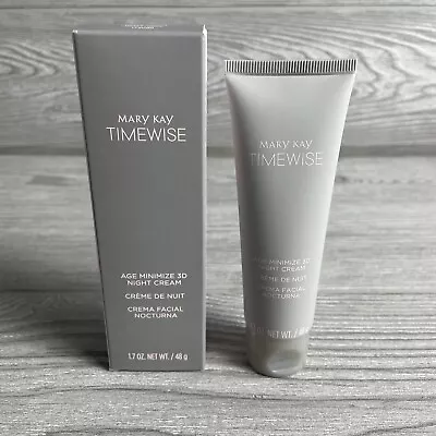 Mary Kay Timewise Age Minimize 3D Night Treatment Cream Normal To Dry 1.7 Oz NIB • $14.99