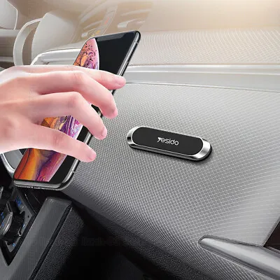 Mini Strip Shape Magnetic Car Phone Holder Stand For IPhone Samsung Magnet Mount • $6.62