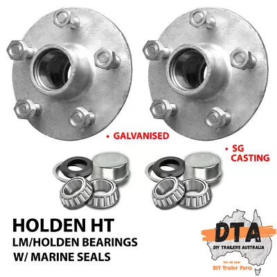 Trailer HT Galvanised Boat Lazy Hubs Holden Bearings LM Marine Seals Sg Casting • $82.50