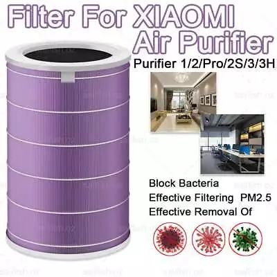 For Xiaomi Smart Mi Air Purifier Hepa Filter Replacement Version 3 3H Pro PM2.5 • $30.95
