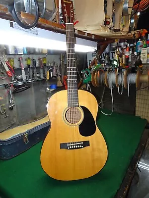 Vintage Hohner HGK-296 Acoustic Guitar 6 Steel String Spruce Top • $229.99
