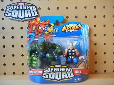 Marvel Super Hero Squad SEALED Wave 18: ABOMINATION & THOR Classic Comic Style • $26.99