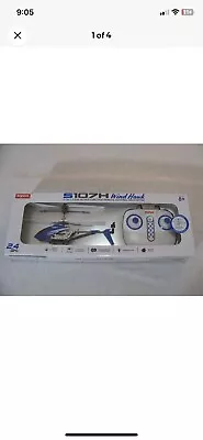 NIB Syma S107H Wind Hawk 3 Ch RC Helicopter Blue • $22.49