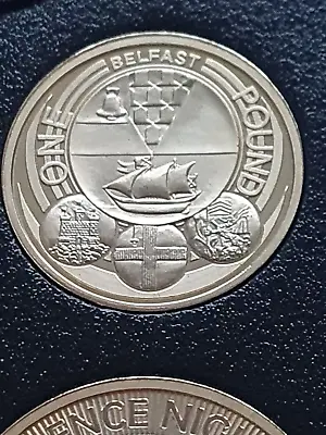 2010 PROOF £1 BELFAST Capital Cities One Pound Coin Brilliant Uncirculated • £9.95