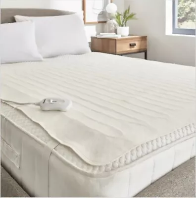 Homefront King Size Electric Blanket Dual Control - 152cm X 203cm • £33.99