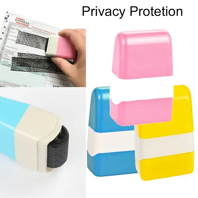 ID Theft Protection Stamp Roller Guard Data Identity Security Privacy Stamp UK • £5.09