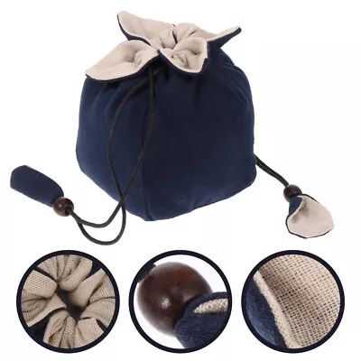 Tea Set Pouch Tea Set Storage Case Teapot Teacup Bag Teaware Travel Pouch • $10.59