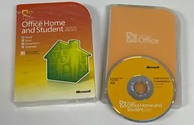 Microsoft Office Home/Student 2010 Software Windows Used With Key X3 Computers • $39.99