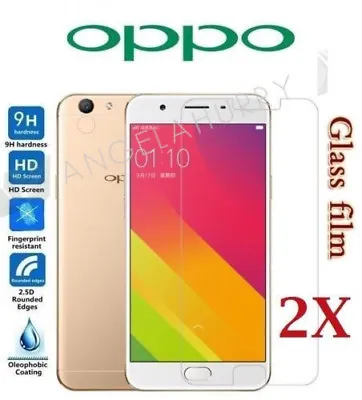 2X OPPO  A53 A57 2017 Tempered Glass Screen Protector OPPO • $3.99