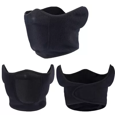 Winter Cold Weather Neck Warmer Ear Cover Fleece Thermal Face Mask For Men Women • $6.85