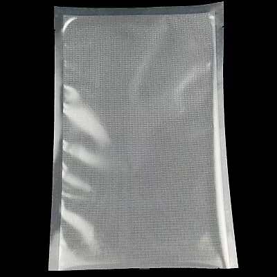 $15.99 • Buy 100-500 Pint 6 X10  Embossed Food Vacuum Sealer Bag Saver Storage Package 4Mil