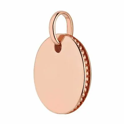 LINKS OF LONDON Narrative Rose Gold Vermeil Small Disc Pendant RRP 95 NEW • £14.25