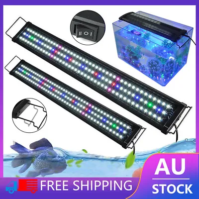 45 -80 CM Aquarium LED Lighting 1ft/2ft/3ft/4ft Marine Aqua Fish Tank Light AU • $24.69