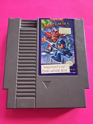 Mega Man 5 (Nintendo Entertainment System NES 1992) Authentic Genuine • $139.99