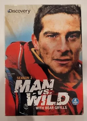 Discovery Channel - Man Vs Wild Season 2 With Bear Grylls 4-DVD Set • $19.99