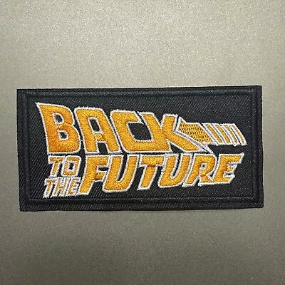 Back To The Future Patch Embroidered Logo Iron On 2x 4 Inch • $4