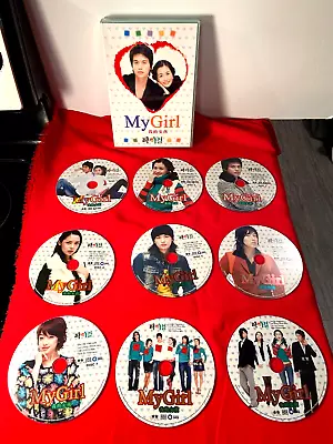 My Girl 9 DVD Box Set SBS Stars 16 Episodes NTSC All Korean Drama Romance • $12.50