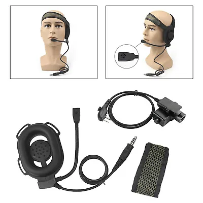 Z Tactical HD-01 Bowman Elite II Headset For Hytera HYT TC-446S TC-500 TC-500S • £27.58