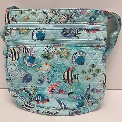 Vera Bradley Trio Triple Zip Hipster In Antilles Treasure NWT • $54.99