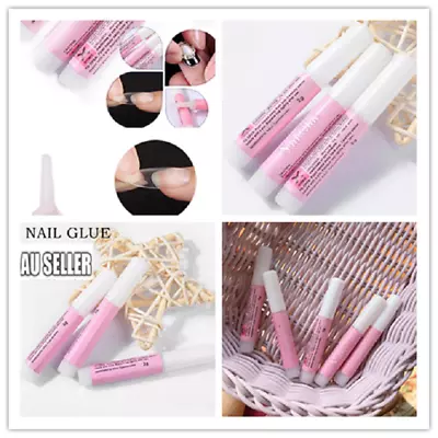 $59.95 • Buy Strong Nail Glue Adhesive For Fake Nail Set Nail Tips Acrylic Nails 2g Each AU
